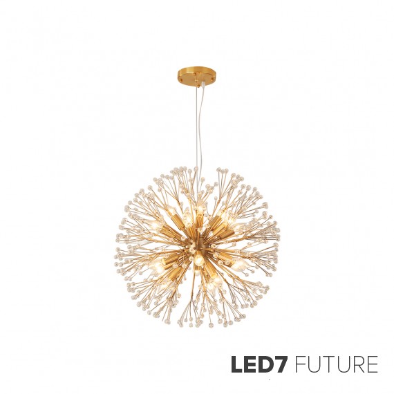 Loft Industry Modern - Pure Flower Brass